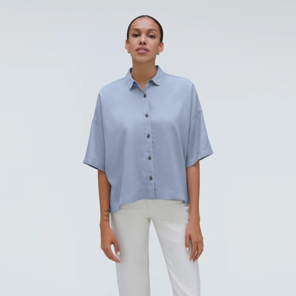 Everlane | The Drapey Square Shirt NWT